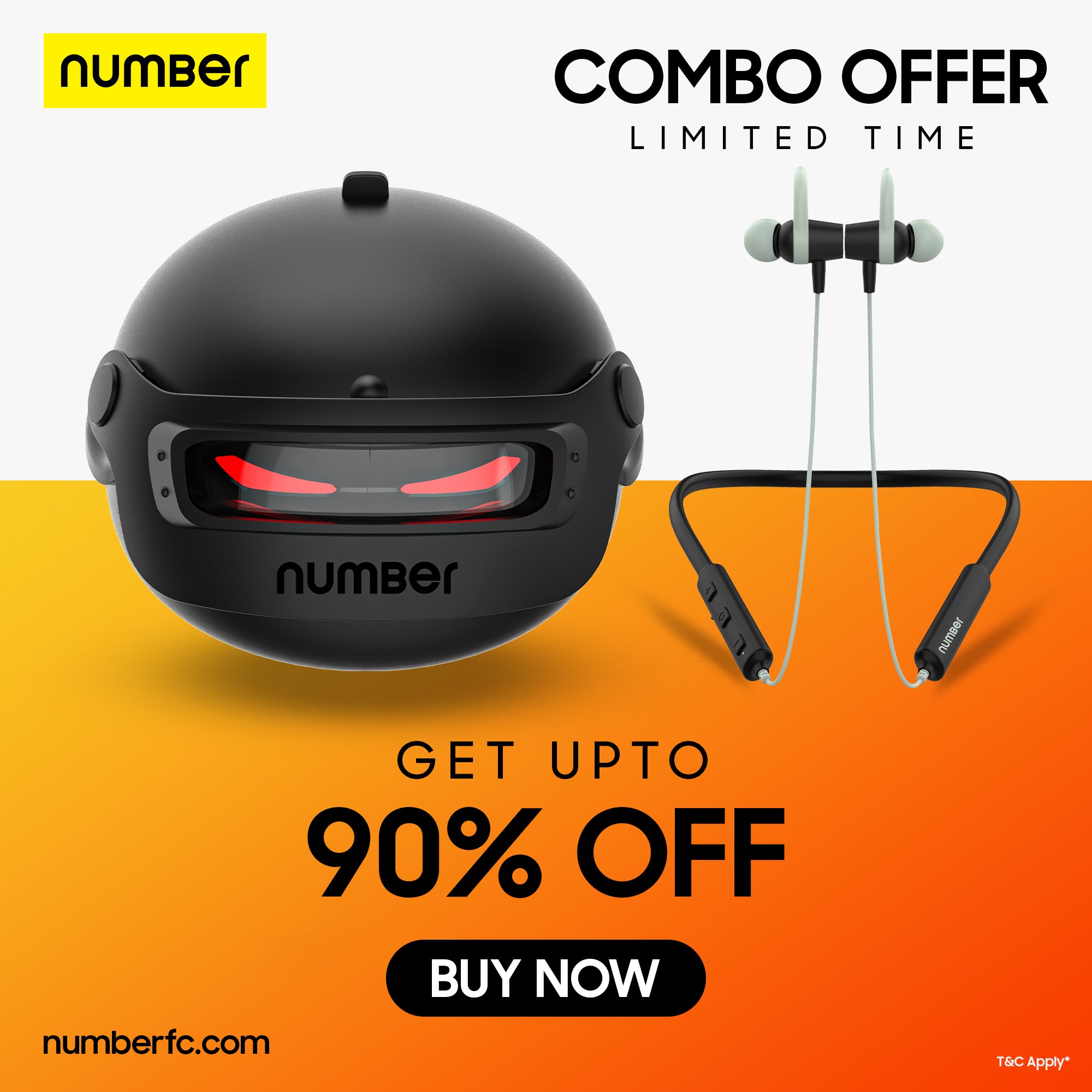 numBer GT9 + Neck Fone Combo